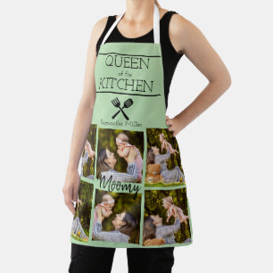 Gepersonaliseerde Foto Collage Keuken Schort