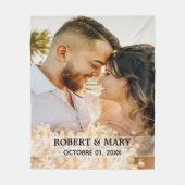 Gepersonaliseerde foto Comfortabele deken Warm cad (Voorkant)