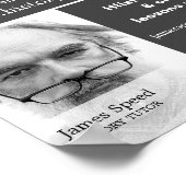 Gepersonaliseerde Foto, de cursus van de Geschiede Poster (Hoek)