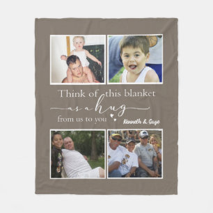 Gepersonaliseerde Foto Gift voor Mam Deken Voor