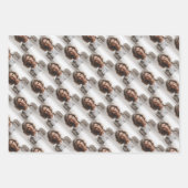 Gepersonaliseerde foto inpakpapier flat sheet set vel (Voorkant 3)