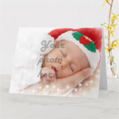 Gepersonaliseerde foto kaart (Gele Bloem)