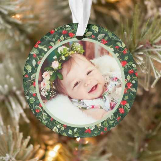 Gepersonaliseerde Foto Kerst Ornament Gift (Boom)