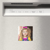 Gepersonaliseerde foto koelkast magneet (Insitu (Vaatwasser))