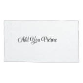 Gepersonaliseerde Foto Kussensloop Gift (Achterkant)