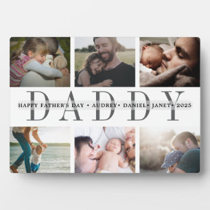 Gepersonaliseerde Foto Lijst Custom Daddy Vaderdag Fotoplaat