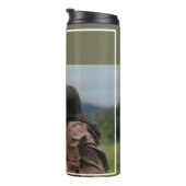 Gepersonaliseerde foto Moederdag cadeau Thermosbeker (Geroteerd rechts)