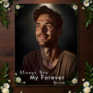 Gepersonaliseerde foto & naam   Gepersonaliseerd c Poster