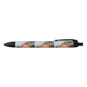 Gepersonaliseerde foto pen. Maak je eigen! Zwarte Inkt Pen