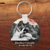 Gepersonaliseerde Foto Sleutelhanger Geometric Gar (Voorkant)