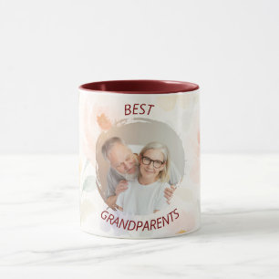 Gepersonaliseerde Foto & Tekst Mok Beste grootou