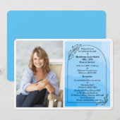 Gepersonaliseerde foto Uitvaart Kaart (Voorkant / Achterkant)