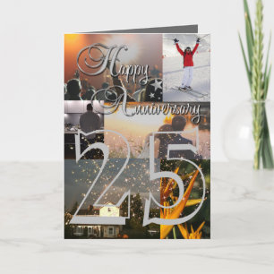 Gepersonaliseerde foto uploaden 25e Jubileum Kaart