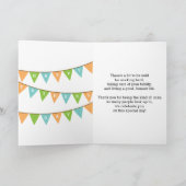 Gepersonaliseerde Foto Vaderdag Kaart (Binnen)