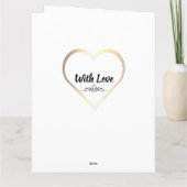 Gepersonaliseerde Foto Verjaardag Kaart Idee (Achterkant)