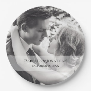 Gepersonaliseerde Foto Wedding Party Paper Bord