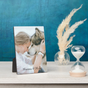 Gepersonaliseerde foto Wood Keepsake Fotoplaat