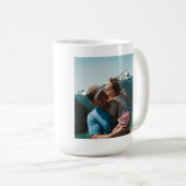 Gepersonaliseerde foto zoals vader als dochter, zo koffiemok (Voorkant rechts)