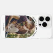 Gepersonaliseerde fotoboogtypografie Case-Mate iPhone case (Achterkant (horizontaal))