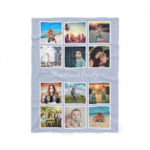 Gepersonaliseerde fotocollage familie licht robuus