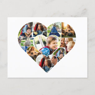 Gepersonaliseerde fotocollage Kaarten voor elke ge Feestdagenkaart