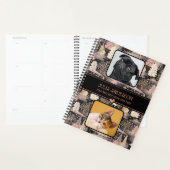 Gepersonaliseerde Fotocollage Moderne Kerstmis Planner (Display)