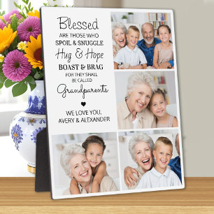 Gepersonaliseerde fotocollage voor de naaste groot fotoplaat