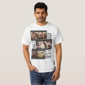 gepersonaliseerde fotofilm en tekst t-shirt (Voorkant volledig)