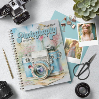 Gepersonaliseerde Fotografie Planner Retro Camera