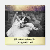 Gepersonaliseerde fotomagneet Sunrise Pathway Walk Magneet (Voorkant)