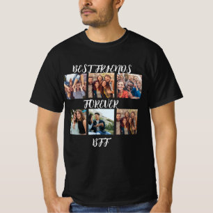 Gepersonaliseerde fotosjabloon "Beste vrienden voo T-shirt