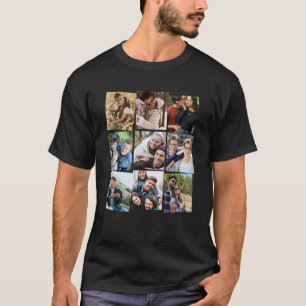 Gepersonaliseerde fotosjabloon t-shirt