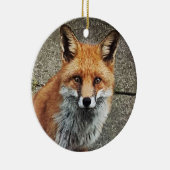 gepersonaliseerde fox keramisch ornament (Rechts)