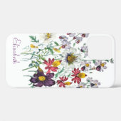 Gepersonaliseerde frontbloemen/Velvet Trumpet Flow Case-Mate iPhone Case (Achterkant (horizontaal))