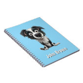 Gepersonaliseerde Fun Modern Kind's Back-to-School Notitieboek (Rechterzijde)