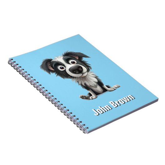 Gepersonaliseerde Fun Modern Kind's Back-to-School Notitieboek (Rechterzijde)