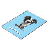 Gepersonaliseerde Fun Modern Kind's Back-to-School Notitieboek (Linkerzijde)