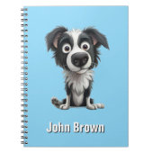 Gepersonaliseerde Fun Modern Kind's Back-to-School Notitieboek (Voorkant)