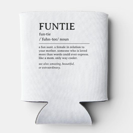 Gepersonaliseerde Functie Definitie Quote Blikjeskoeler (Achterkant)