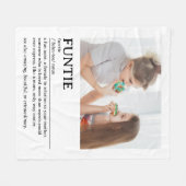 Gepersonaliseerde Functie Definitie Quote Fleece Deken (Voorkant (Horizontaal))