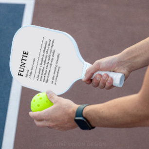 Gepersonaliseerde Functie Definitie Quote Pickleball Paddle