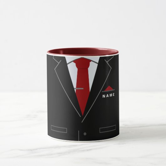 Gepersonaliseerde Funny Business Coffee Mok Aangep (Midden)