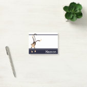 Gepersonaliseerde Funny Cheeky Monkey Post-it® Notes (Kantoor)