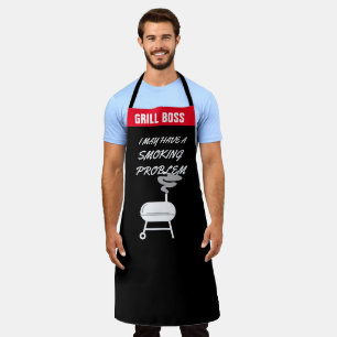 Gepersonaliseerde Funny Grill Quotes BBQ Gezegden  Schort