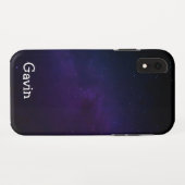 Gepersonaliseerde Galaxy Naam Telefoonhoes –  Case-Mate iPhone Case (Achterkant (horizontaal))