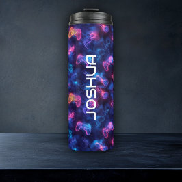 Gepersonaliseerde gamecontroller cool thermosbeker