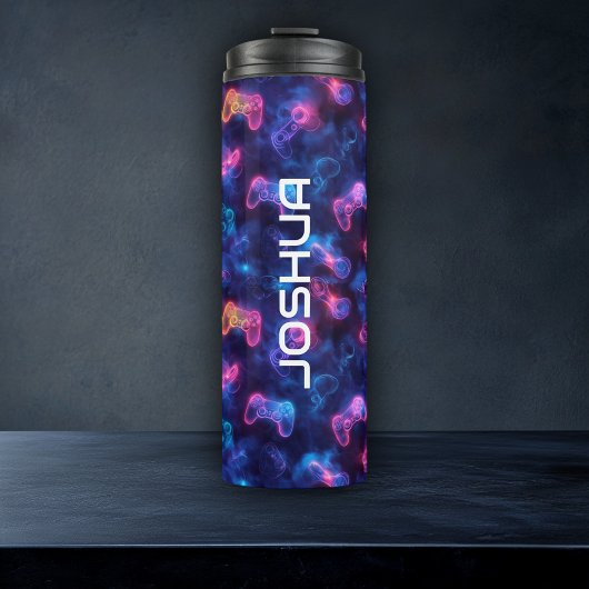 Gepersonaliseerde gamecontroller cool thermosbeker