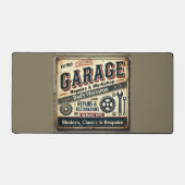 Gepersonaliseerde  Garage Desk Mat (Voorkant)