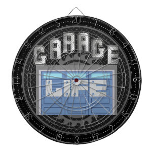 Gepersonaliseerde garagelevensduur dartbord
