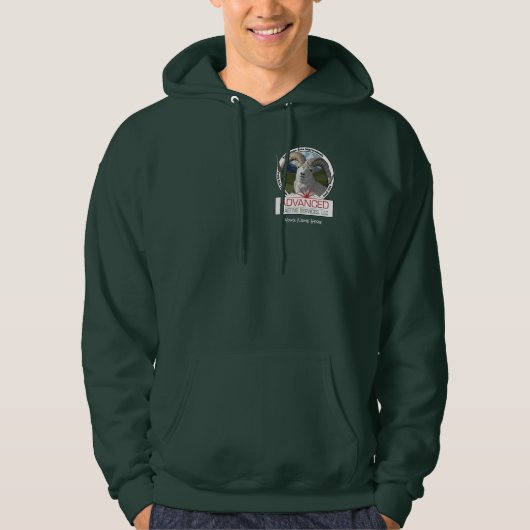 Gepersonaliseerde Geavanceerde Blasting Polychrome Hoodie (Voorkant)